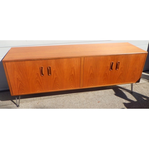 769 - A G plan sideboard on hairpin legs