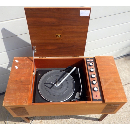 786 - A HMV Garrard 2025tc record player