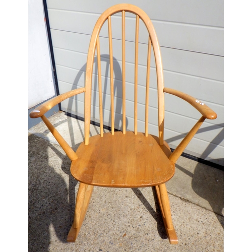 792 - An Ercol rocking chair