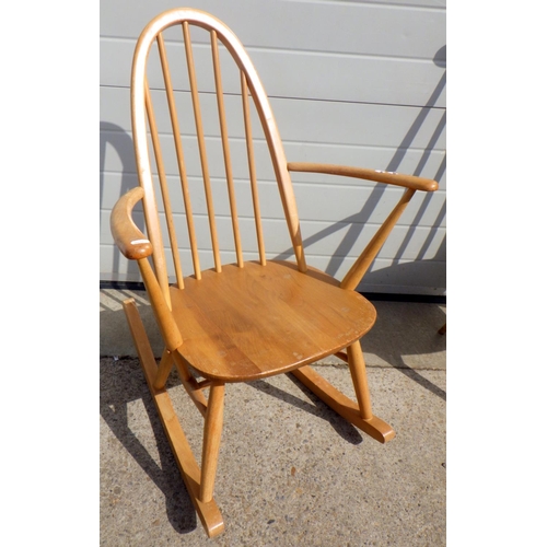 792 - An Ercol rocking chair