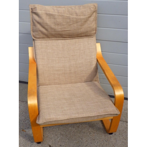 870 - A poang chair