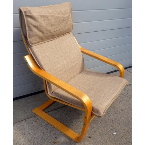 870 - A poang chair