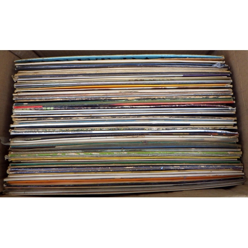 880 - A qty of misc records, lp's & singles