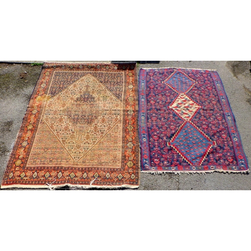 896 - Two rugs (a/f)
Sold on behalf of the Terry family York (Terry's Chocolates)