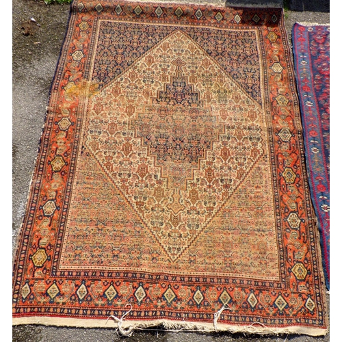 896 - Two rugs (a/f)
Sold on behalf of the Terry family York (Terry's Chocolates)