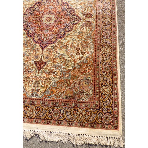 900 - An eastern rug with central lozenge, 205cm x 125cm
Sold on behalf of the Terry family York (Terry's ... 