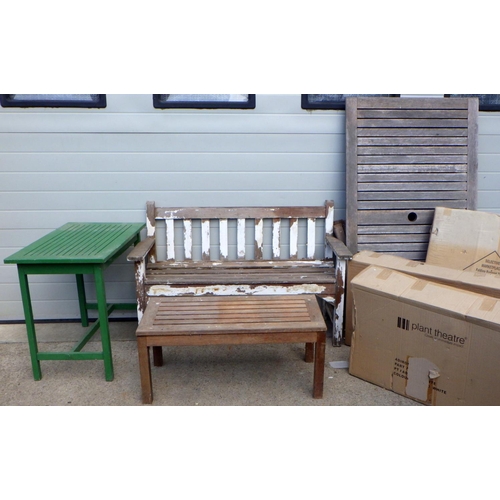 906 - Various garden furniture (a/f)
Sold on behalf of the Terry family York (Terry's Chocolates)