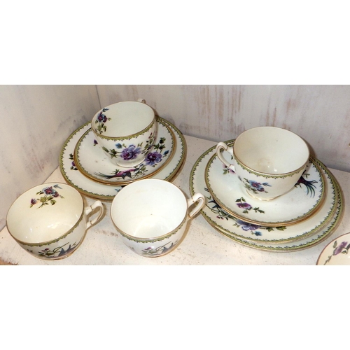 188 - A Paragon part tea set AF