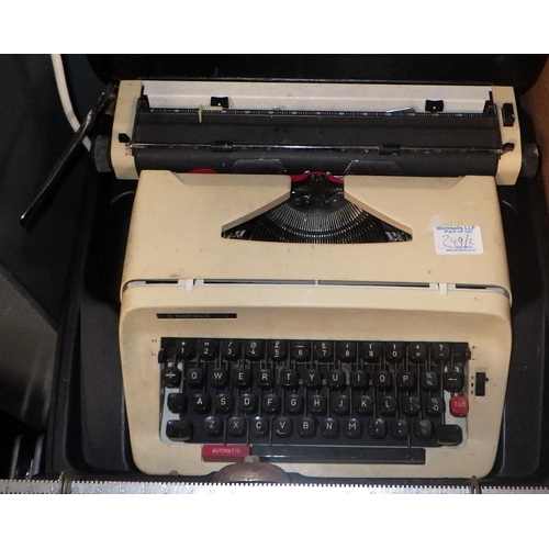 249 - An Imperial typewriter together with a Hermes 305 typewriter (2)