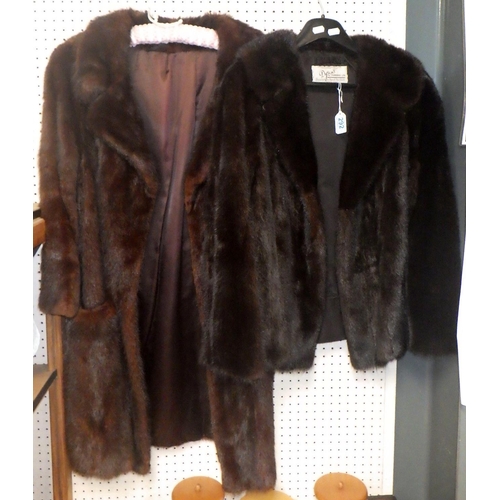 292 - Two fur coats