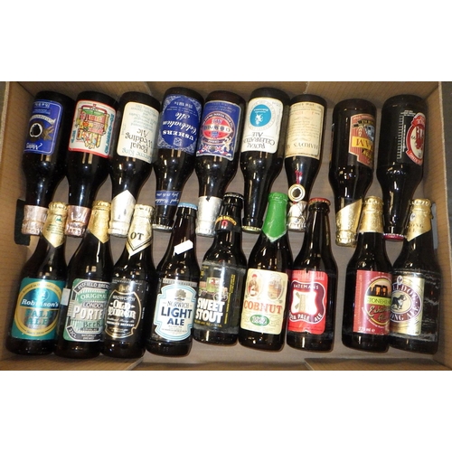 396 - Three boxes of various bottled beers (3)