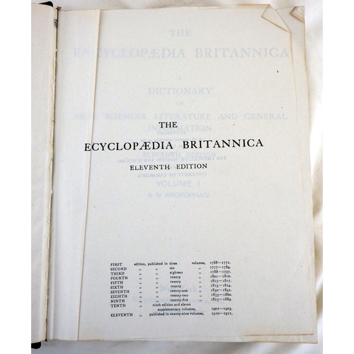 400 - The Encyclopaedia Britannica Eleventh Edition 16vols: