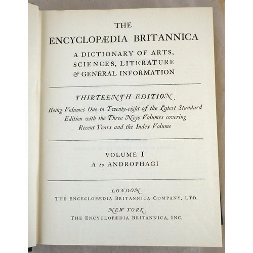 404 - The Encyclopaedia Britannica 13th Edition 16vols: