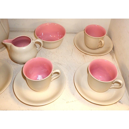 405 - A Royal Staffordshire by Clarice Cliff tea set