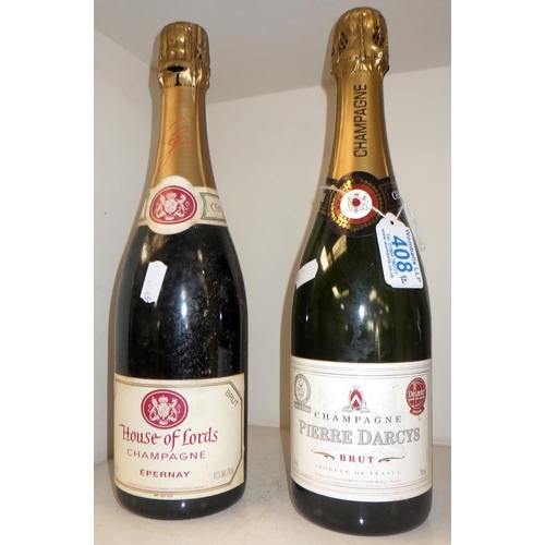 408 - House Of Lords Champagne & Pierre Darcys Champagne (2)