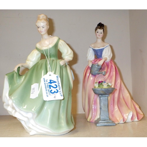 423 - Four Royal Doulton figures 18 - 20cm