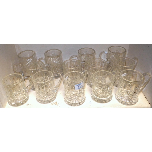 432 - A large qty of Tutbury crystal drinking glasses