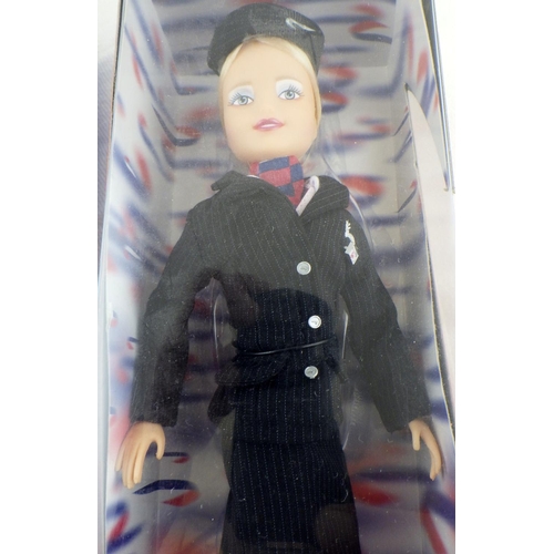 10 - Two British Airways Sindy Dolls