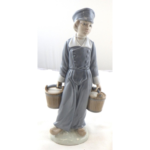 11 - Two LLadro figures, My Poems & Boy With Pails (2)