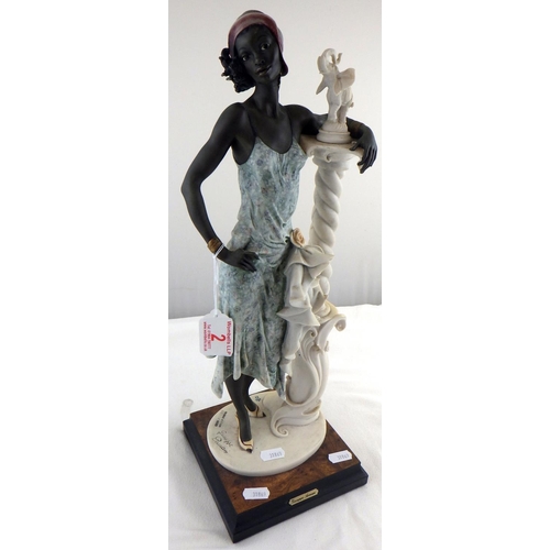 2 - A large limited edition Giorgio Armani figure by Capodimonte, Lady with Elephant, Model 194/C, 4231/... 