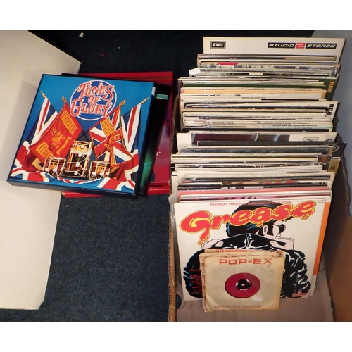 141 - A large qty of various Lps, box set etc (qty)