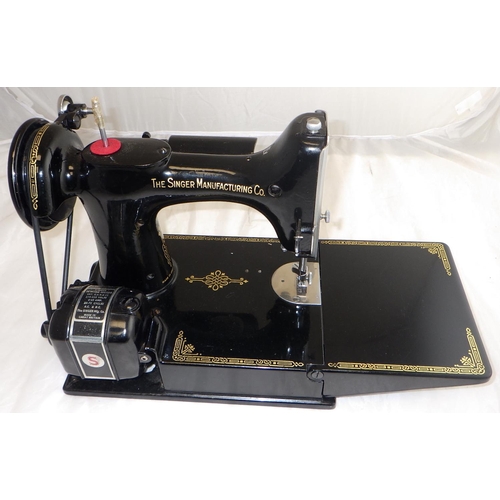 126 - A 221k1 Singer sewing machine