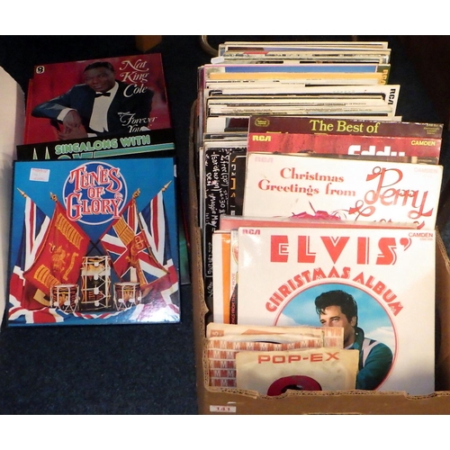 141 - A large qty of various Lps, box set etc (qty)