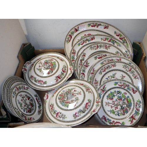 157 - A large qty of various makes of Indian tree table ware (2)