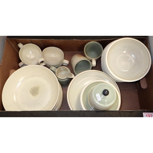 192 - A large qty of Denby table ware (2)