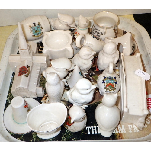 208 - A qty of approx 20pcs of crested china