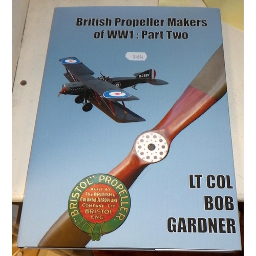 230 - A group of British & German propeller makers books