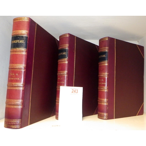 243 - The Complete Works of Shakespeare VOL. I, II, III