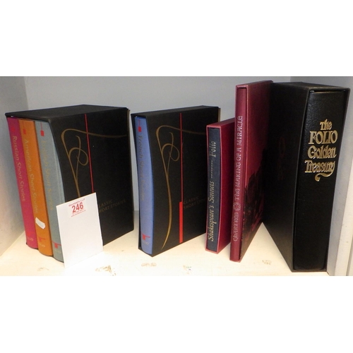 246 - A group of Folio Society books