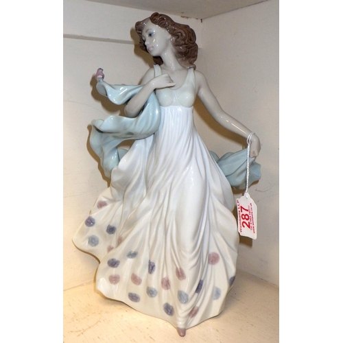 287 - A Lladro Privilege figurine, model 6193.  32cm tall