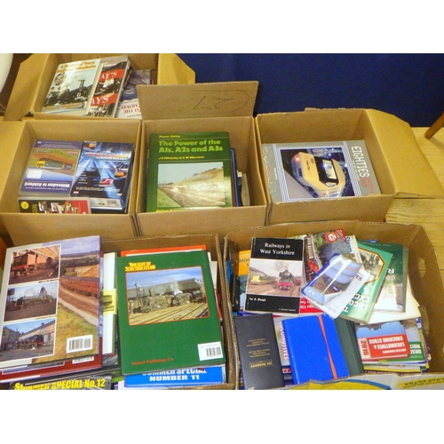 810 - A qty railway related books