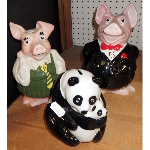 104 - A group of five Nat West pigs and a panda (6)