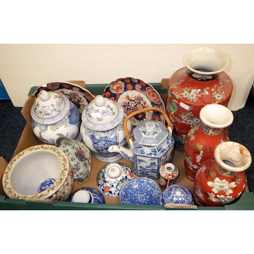 97 - A group of Oriental ceramics, AF