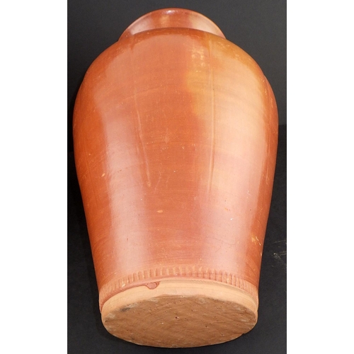 124 - Three large terracotta vases