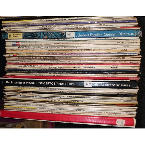 157 - A large qty of mainly classical Lps (6)