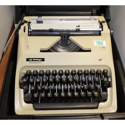 162 - A Scheidegger typewriter and an Adler typewriter
