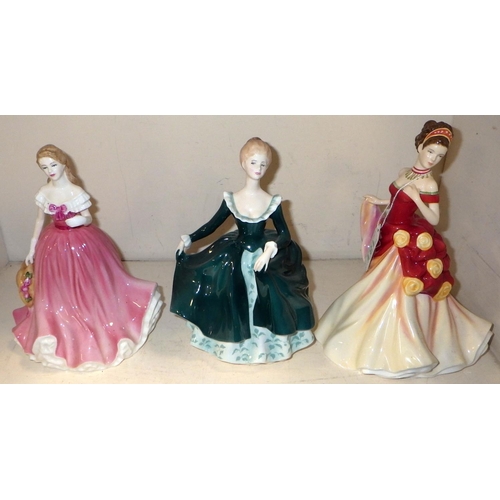 181 - Three Royal Doulton figurines