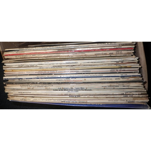 341 - A qty of misc Lps together with vintage Radio Times, Motor Cycling etc magazines