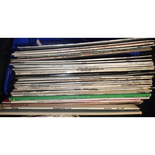 341 - A qty of misc Lps together with vintage Radio Times, Motor Cycling etc magazines