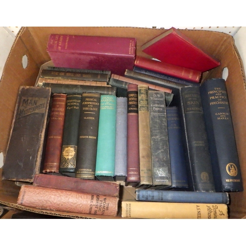 318 - Two boxes of misc books