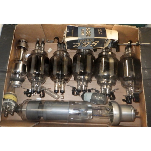 330 - Two boxes of misc valves etc