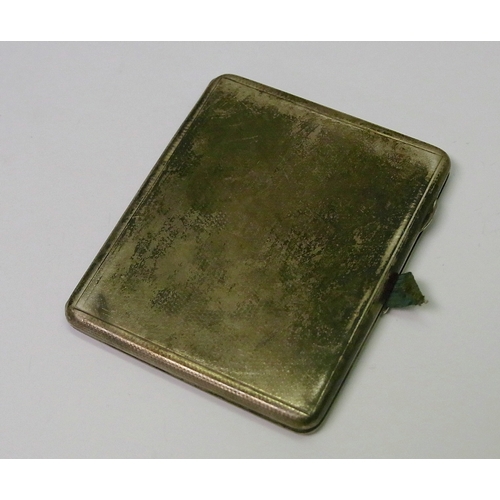 247 - A silver cigarette case, a/f.  120g
To be sold for the RNLI