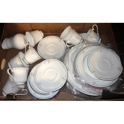 358 - Seven boxes of misc ceramics to inc tea wares etc (7)