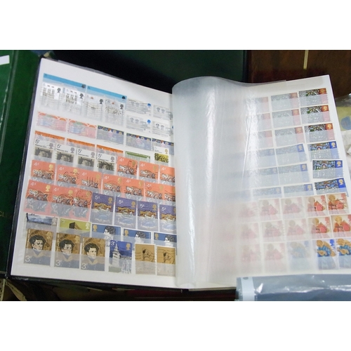 223 - Postage Stamps: eight various albums and stock books; loose stamps; ephemera etc.