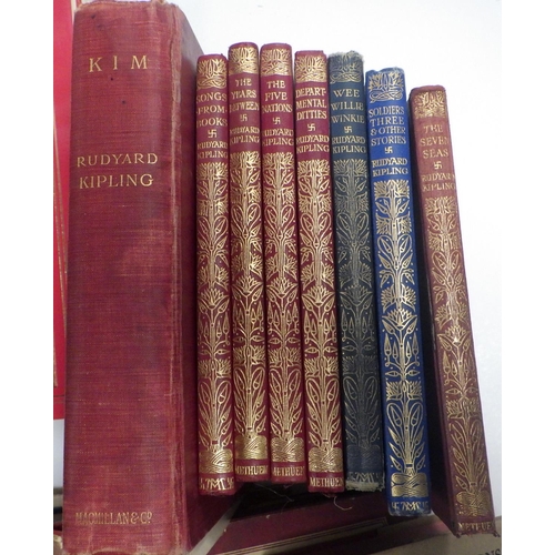 431 - A quantity of Rudyard Kipling books including: 'They' (1905), 'The Brushwood Boy' (1907), a 'Kim' re... 