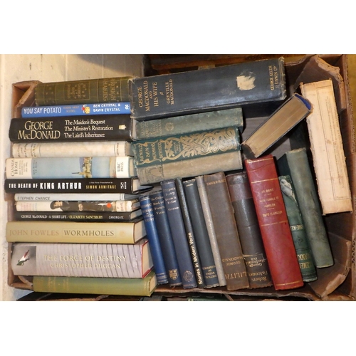 496 - A quantity of miscellaneous hardback books including Victorian novels (3)